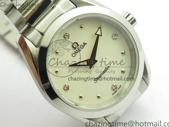 0516 Aqua Terra Seamaster ZF 1:1 Best Edition White Dial on SS Bracelet Gen Lightweight 7903